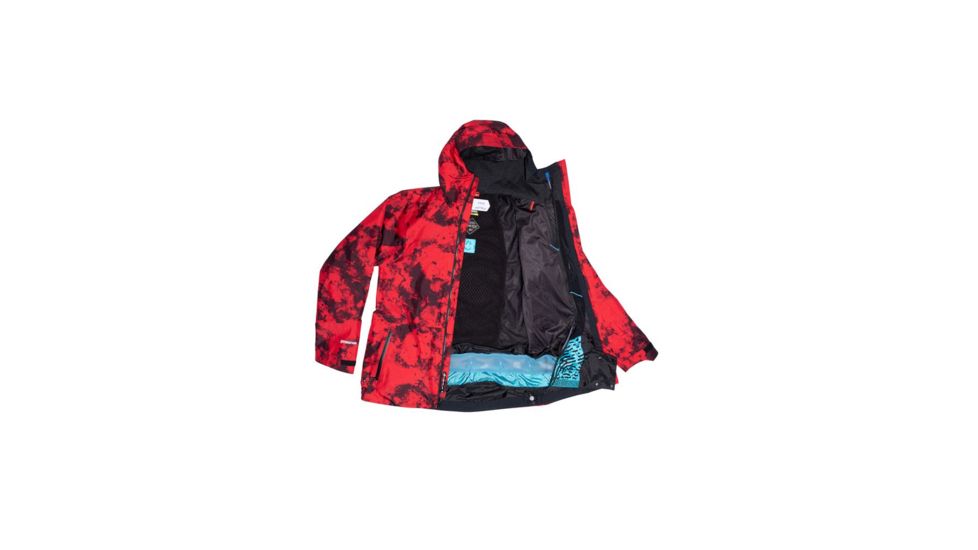 686 Gore-Tex Hydrastash Sync Jacket - Mens, Red Dazed, Small, L9W103-RED-S