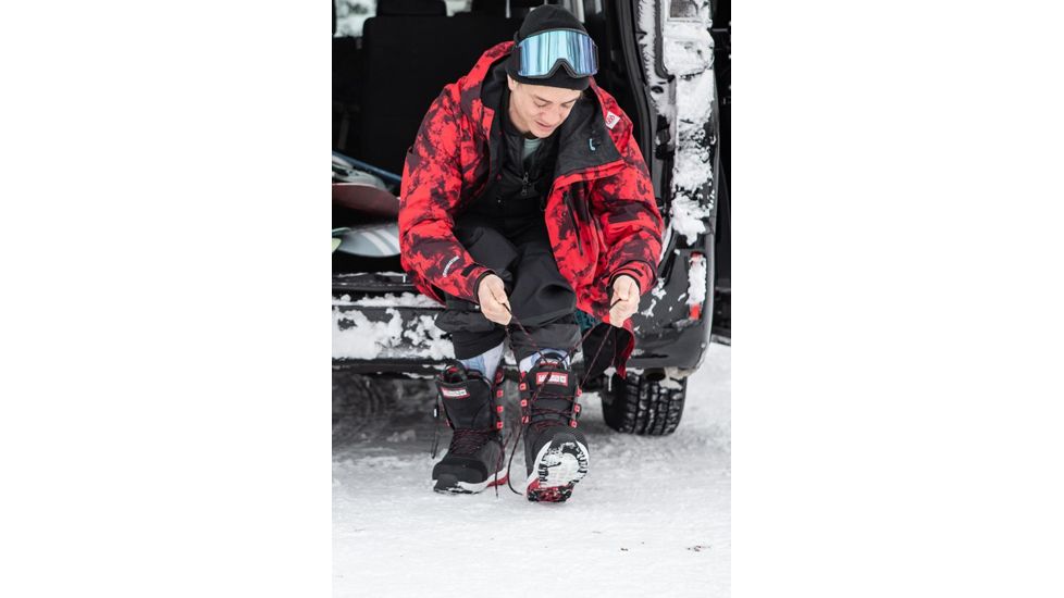686 Gore-Tex Hydrastash Sync Jacket - Mens, Red Dazed, Small, L9W103-RED-S