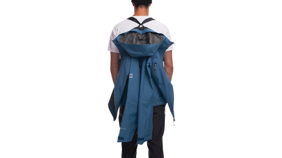 686 Gore-Tex Paclite Multi Shell Jacket - Mens, Bluesteel, Extra Large, KCRGNS01-BSTL-XL