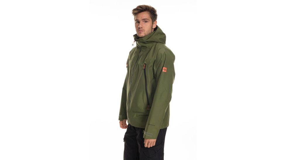 686 Gore-Tex Paclite Shell Jacket - Mens, Surplus Green, Small, KCRGNS01-SPGR-S