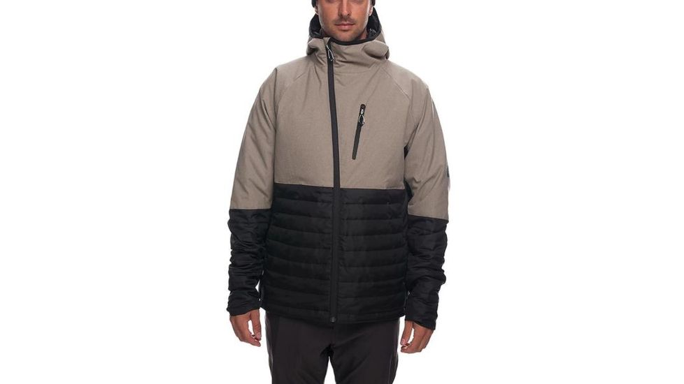 686 Hydra Down Insulator Jacket - Mens, Khaki Melange Colorblock, Large, L8WGNS05-KHA-L
