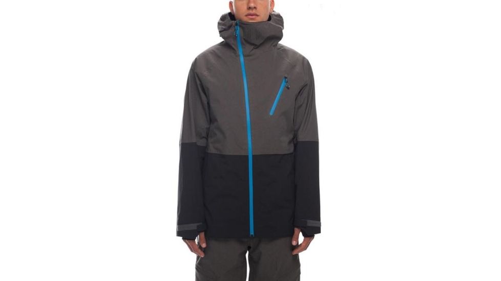 686 Hydra Thermagraph Jacket - Mens, Charcoal Colorblock, Large, L8W106-CHA-L