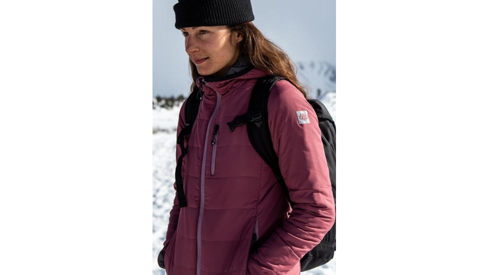 686 Primaloft Breeze Jacket - Womens, Crushed Berry, Large, L9WGNS08-CRBR-L