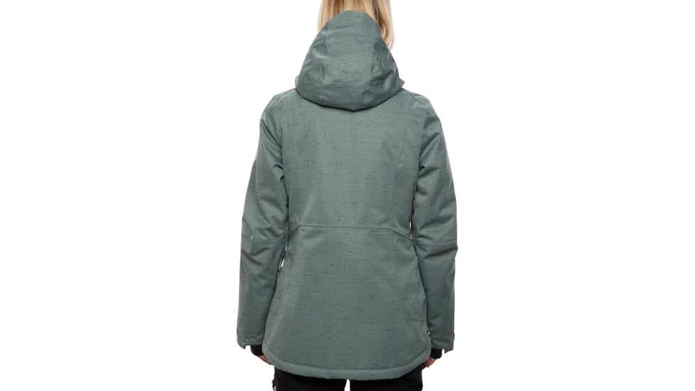 686 Rumor Insulated Jacket - Womens, Goblin Blue Slub, Small, M0W310-GOBL-S