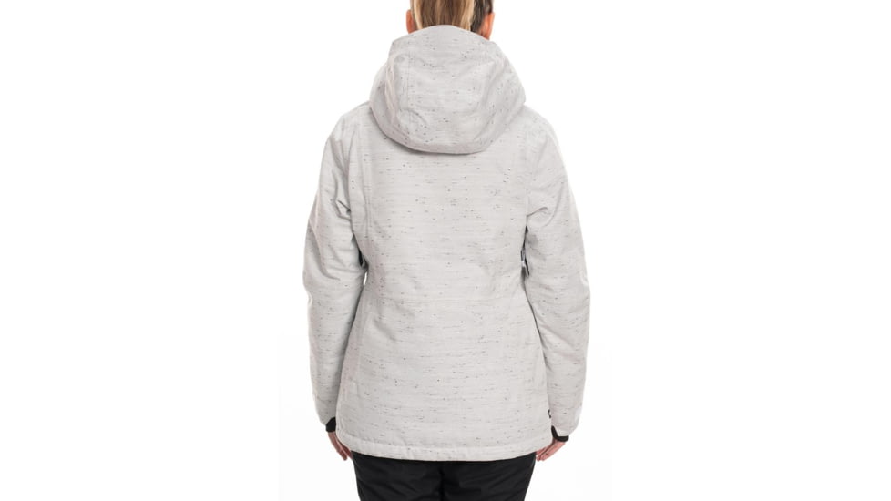 686 Rumor Insulated Jacket - Womens, White Slub, Large, M0W310-WHT-L