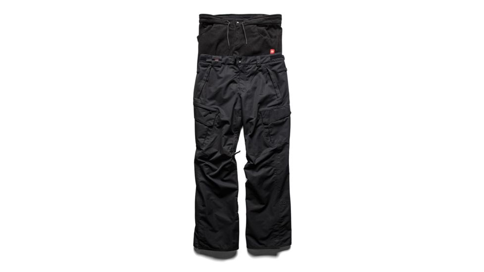 686 Smarty 3-In-1 Cargo Pant - Mens, Black, Extra Small, KCR210-BLK-XS