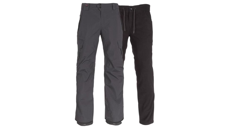 686 Smarty 3-In-1 Cargo Pant - Mens, Charcoal, Medium, KCR210-CHA-M