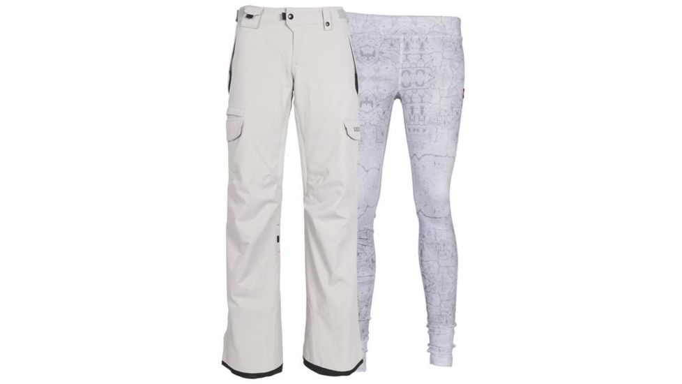 686 Smarty 3-in-1 Cargo Pant - Womens, Grey, Small, L8W403-GRY-S