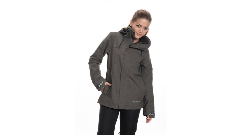 686 Smarty 3-In-1 Spellbound Jacket - Womens, Charcoal Heather, Medium, L9W306-CHT-M