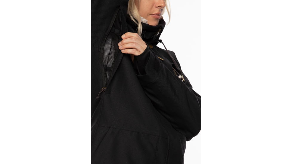 686 Spirit Insulated Jacket - Womens, Black Diamond Texture, Extra Small, M0W307-BLDM-XS