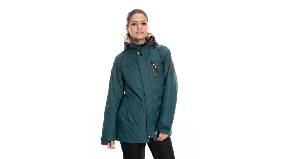 686 Spirit Insulated Jacket - Womens, Deep Teal Heather, Small, L9W308-TEAL-S