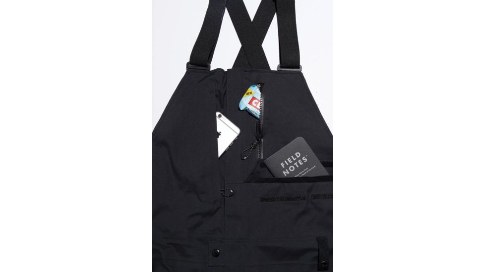686 Stretch Gore-Tex Dispatch Bib - Mens, Black, Extra Large, L9W201-BLK-XL