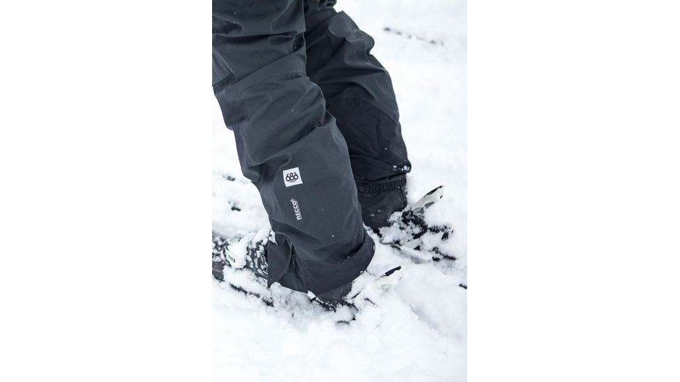 686 Stretch Gore-Tex Dispatch Bib - Mens, Black, Extra Large, L9W201-BLK-XL