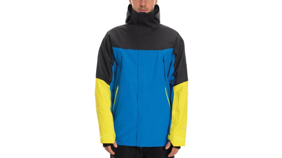 686 Stretch Gore-Tex Zone Thermagraph Jacket - Mens, Strata Blue Colorblock, Medium, L9W102-STRB-M