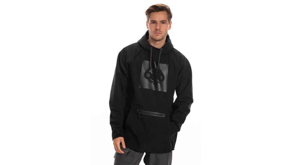 686 Waterproof Hoody - Mens, Black, Medium, L9WCST05-BLK-M