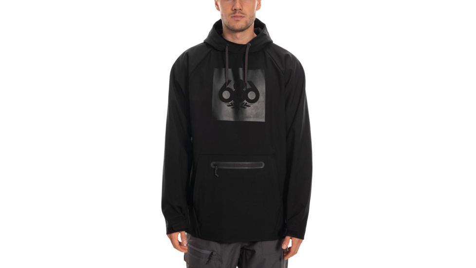 686 Waterproof Hoody - Mens, Black, Medium, L9WCST05-BLK-M