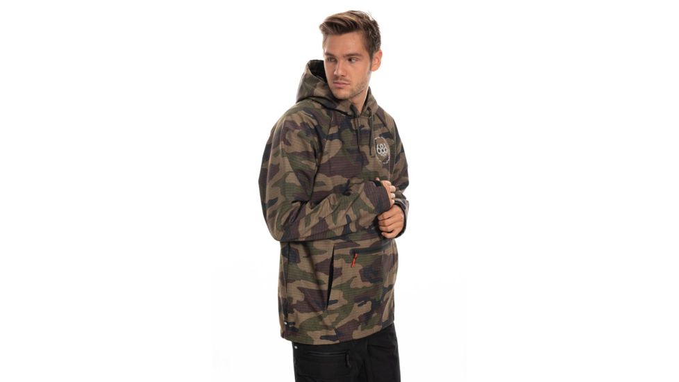 686 Waterproof Hoody - Mens, Dark Camo, Large, L9WCST05-CAMO-L