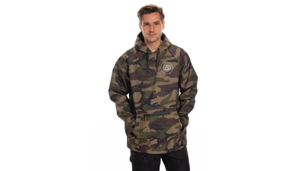 686 Waterproof Hoody - Mens, Dark Camo, Large, L9WCST05-CAMO-L