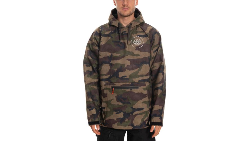 686 Waterproof Hoody - Mens, Dark Camo, Large, L9WCST05-CAMO-L