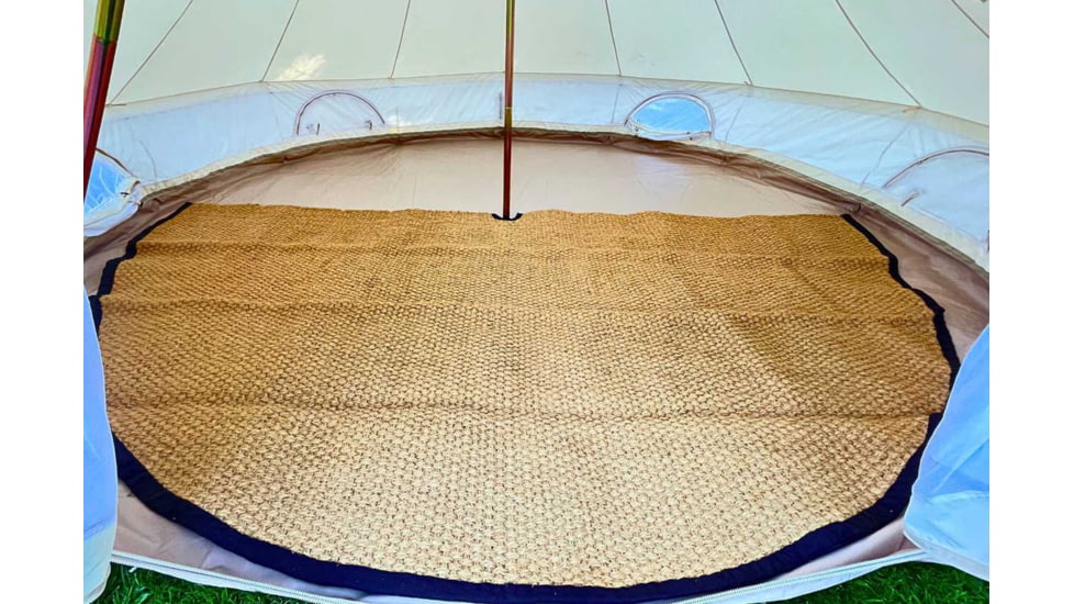Life Intents Coir Bell Tent Rug Half-Moon 16 5M, 5m-coir-bell-tent-rug-half-moon-16ft