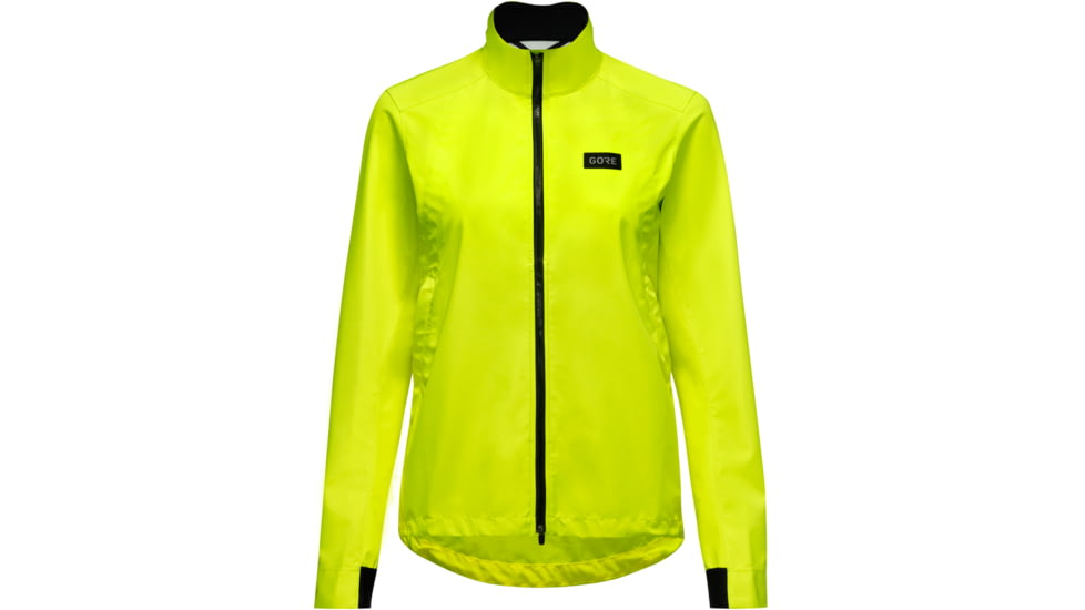 GOREWEAR Everyday Cycling Jacket Womens in Neon Yellow Medium 8-10 Regular fit Windproof 55955449, 100996-0800-40