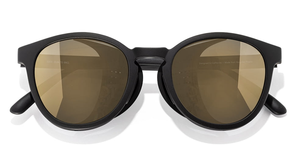 Sunski Tera Sunglasses, Black Silver Cat 4, SUN-TE-BSIP