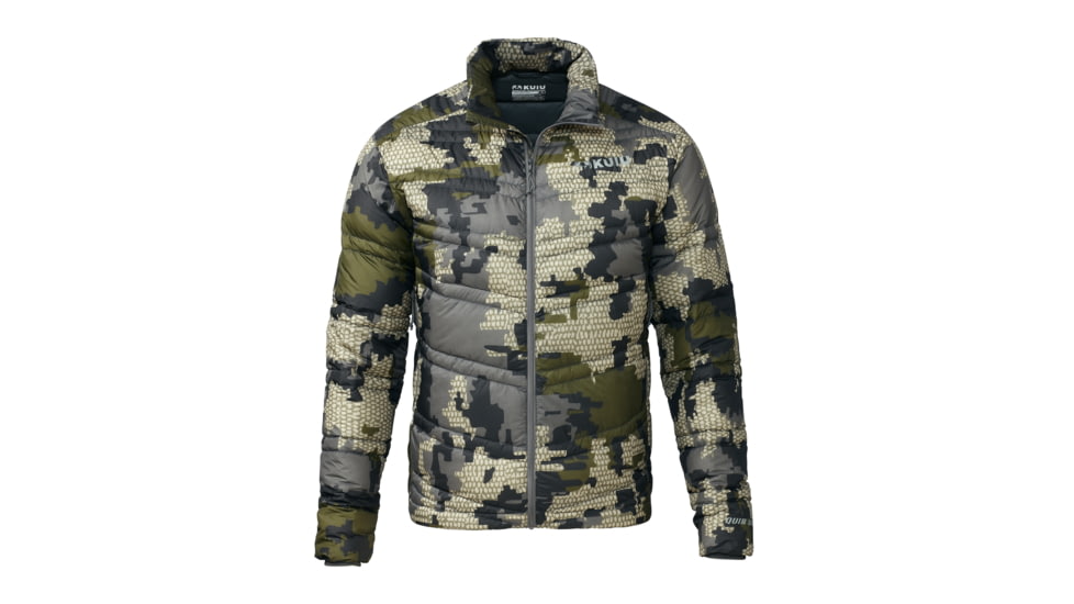 Kuiu Super Down ULTRA Hunting Jacket - Men's, Verde, 3XL, Toray, Adult, Male, 7556218323102