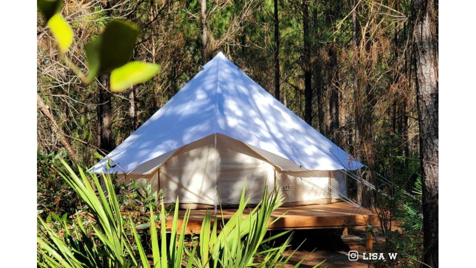 Life Intents Double-Door Bell Tent Fly Cover Shield 6M 19.5 ft, 6m-double-door-bell-tent-fly-cover-shield-20ft
