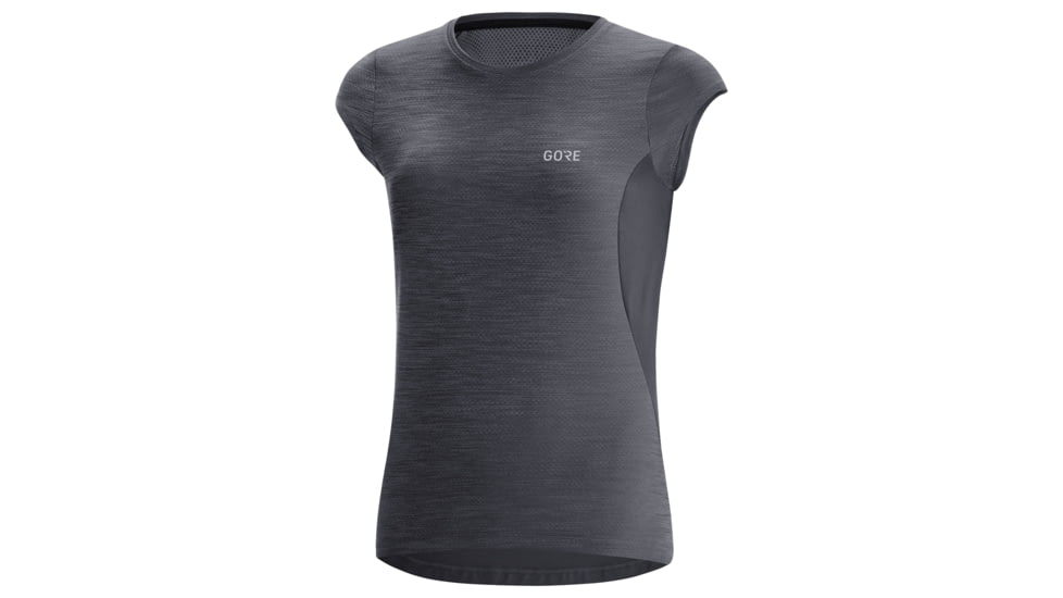 GOREWEAR R3 Womens Running Shirt in Black Large 12-14 Regular fit 9D6A7691, 100611-9900-42
