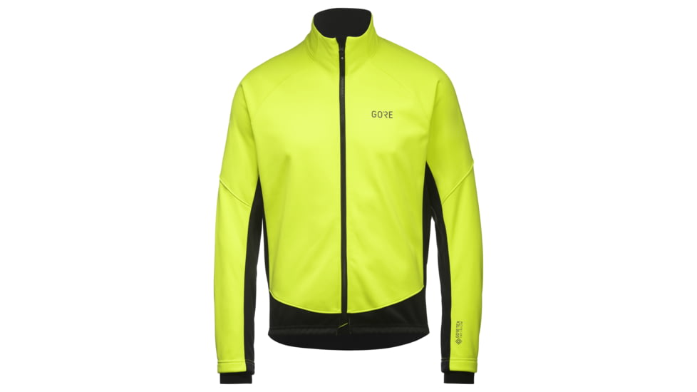 GOREWEAR C3 WINDSTOPPERR Thermo Cycling Jacket Mens in Neon Yellow/Black Small Slim fit 51BA2B5D, 100644-0899-M