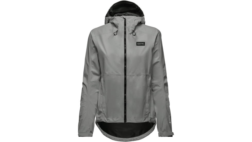 GOREWEAR Endure GORE-TEX Cycling Jacket Womens in Lab Gray Large 12-14 Regular fit Waterproof 7BE311FE, 100916-BF00-42