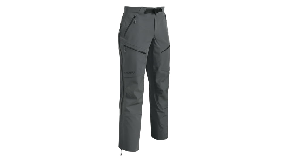KUIU Yukon TR Rain Hunting Pants - Men's, Gunmetal, 2XL, Primeflex Fabric, Adult, Male, 7355360903326