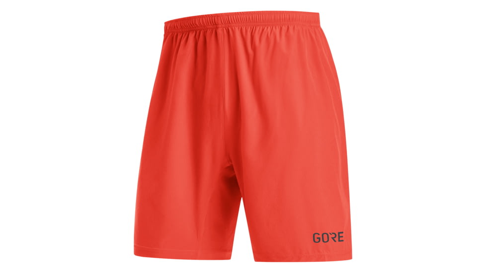 GOREWEAR Mens R5 5 Inch Running Shorts in Fireball Medium Slim fit F01F56F8, 100619-AY00-L