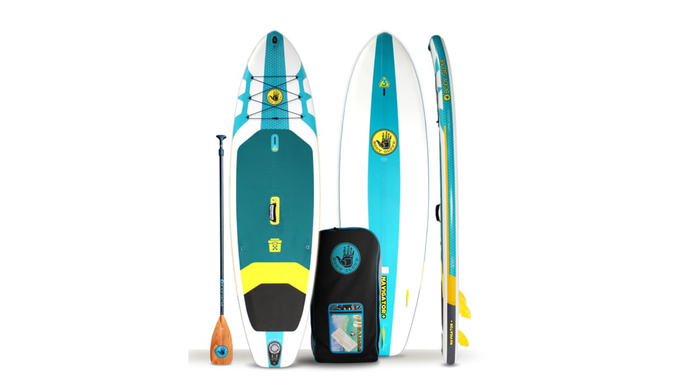Aquapac Navigator+ 106 Inflatable Paddle Board - Aqua/White C79D9C0C, 10 ft 6 in, Aqua/White, ISUPNAVP21U-AQWH-10/FT/6/IN
