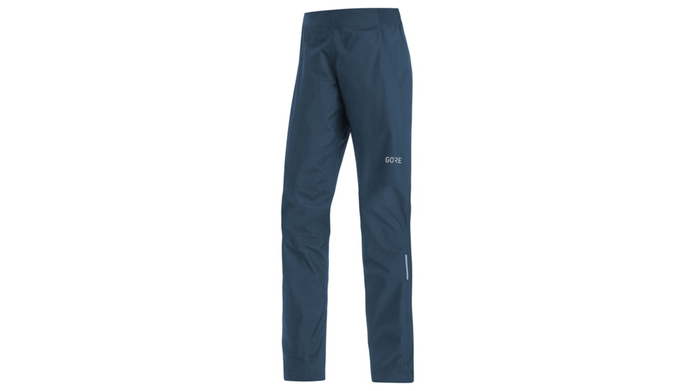GOREWEAR Mens C5 GORE-TEX PACLITER Trail Cycling Pants in Deep Water Blue XS Regular fit Waterproof 324FE985, 100573-AH00-S