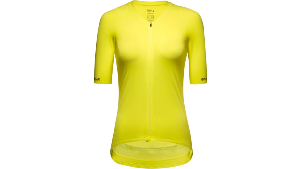 GOREWEAR Distance Cycling Jersey Womens in Washed Neon Yellow XL 16-18 Form fit 26376726, 100950-BP00-44