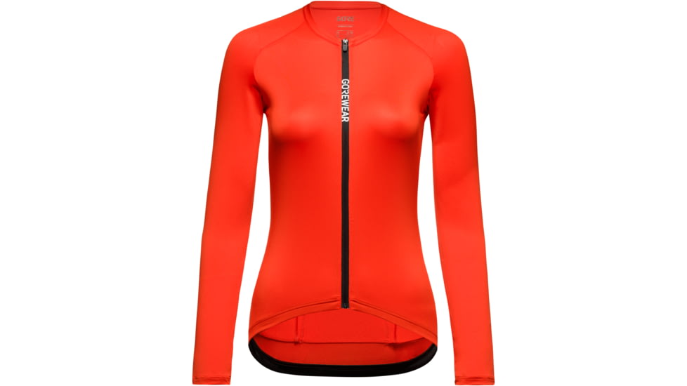 GOREWEAR SPINSHIFT Long Sleeve Cycling Jersey Womens in Fireball 2XS Form fit 6FAD21FD, 101077-AY00-34