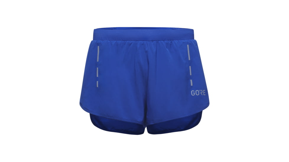GOREWEAR Split Running Shorts Mens in Ultramarine Blue Large Slim fit 9DCC7990, 100753-BL00-XL