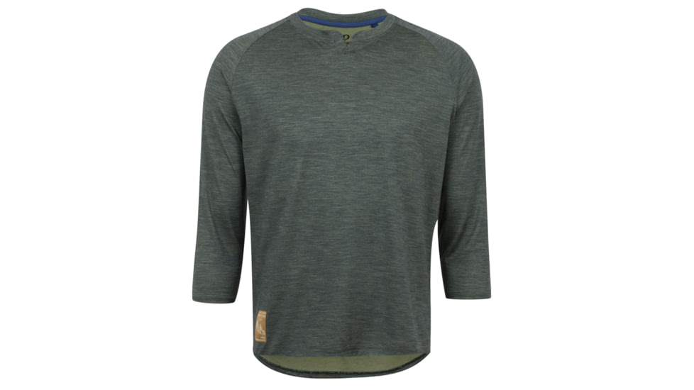 Pearl Izumi Mens Canyon Merino 3/4 Sleeve Jersey, 19122302IA1XL