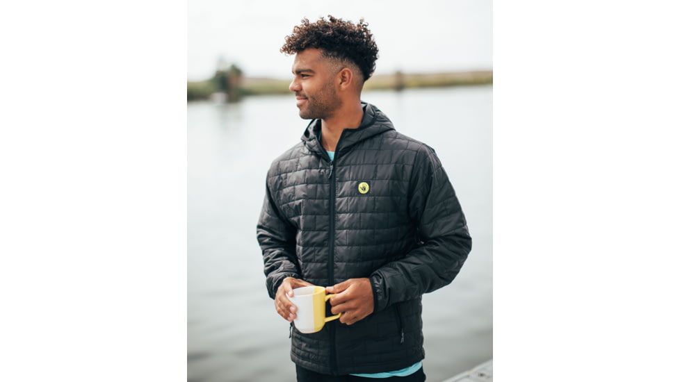 Body Glove Heritage Hooded Puffer Jacket - Black 16EC2D64, S, Black, DJ4775RP-1-S