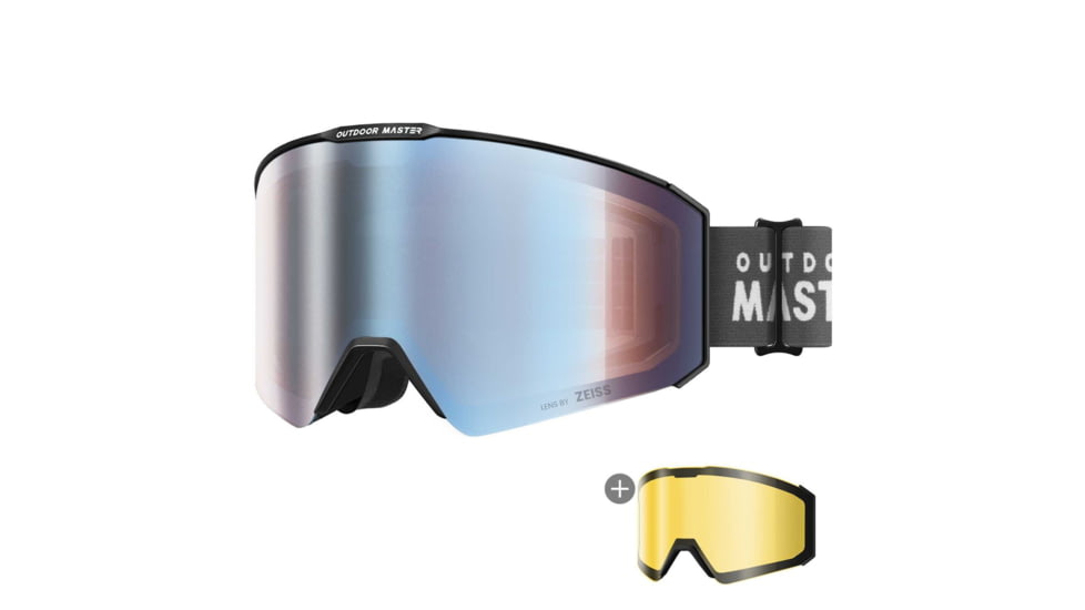Outdoor Master Falcon Cylindrical Zeiss Lens Ski Goggles 7834ED64, outdoormaster-falcon-ski-goggles