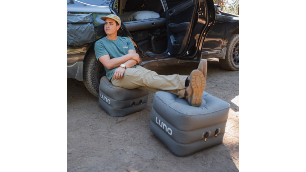 Luno Head Support Space Filler Cubes, Pre-Owned, Stone Gray, One Size, base-extender-pre-owned