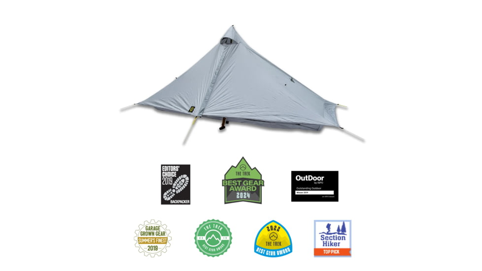 Six Moon Designs Lunar Solo Backpacking Tents, Green, 20020