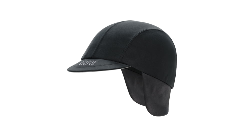 GOREWEAR C5 WINDSTOPPERR Road Cap in Black Windproof 110B5C6C, 100390-9900-ONE