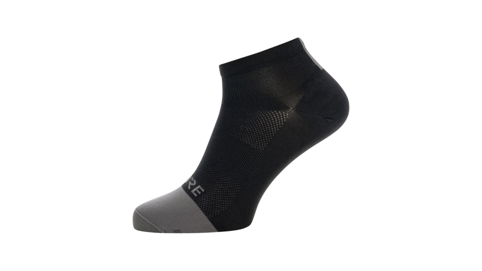 GOREWEAR M Light Short Socks in Black/Graphite Grey 8-9.5 841FAF86, 100233-9991-L