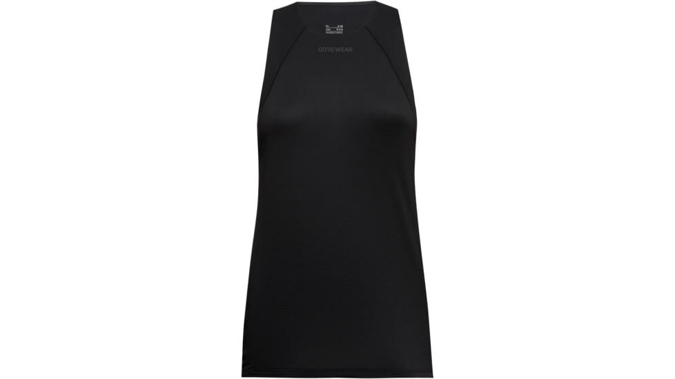 GOREWEAR Contest 2.0 Running Singlet Womens in Black 2XS Slim fit D27680A9, 101071-9900-34