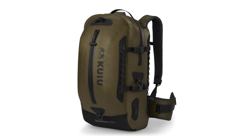 KUIU DeltaStorm 2200 Day Bag Pack Submersible Backpack, Coyote Brown, One Size, Adult, 7423744114846