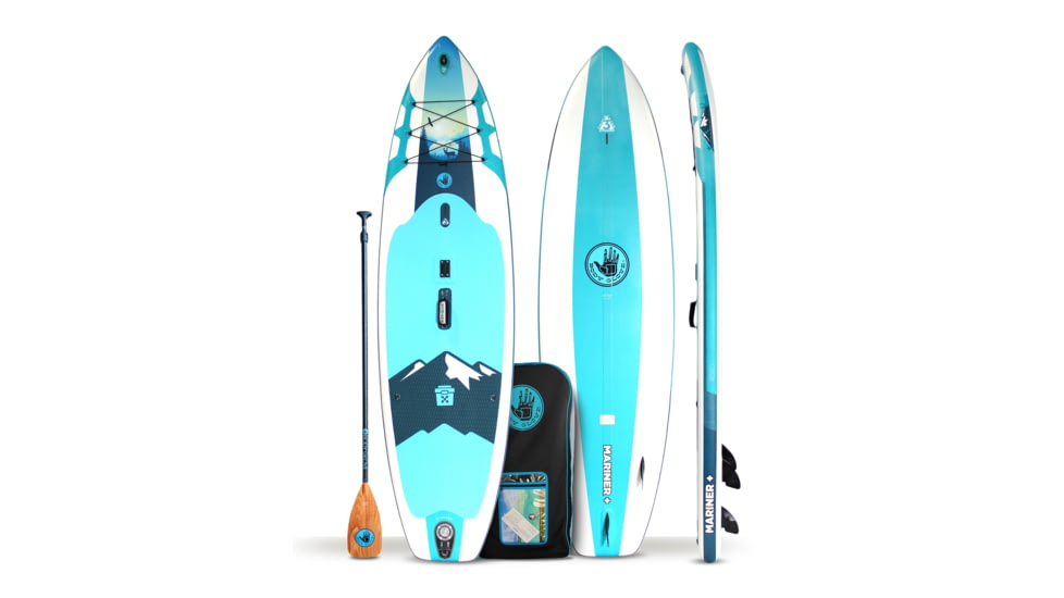 Aquapac Mariner+ 11 Inflatable Paddle Board - Teal/White BEEF403D, 11 ft, Teal/White, ISUPMARP21U-TLWH-11/FT