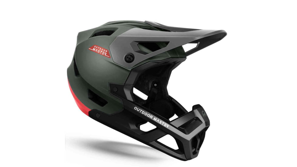 Outdoor Master RHINO Full Face Bike Helmets 97CC5261, full-face-mtb-helmet-rhino