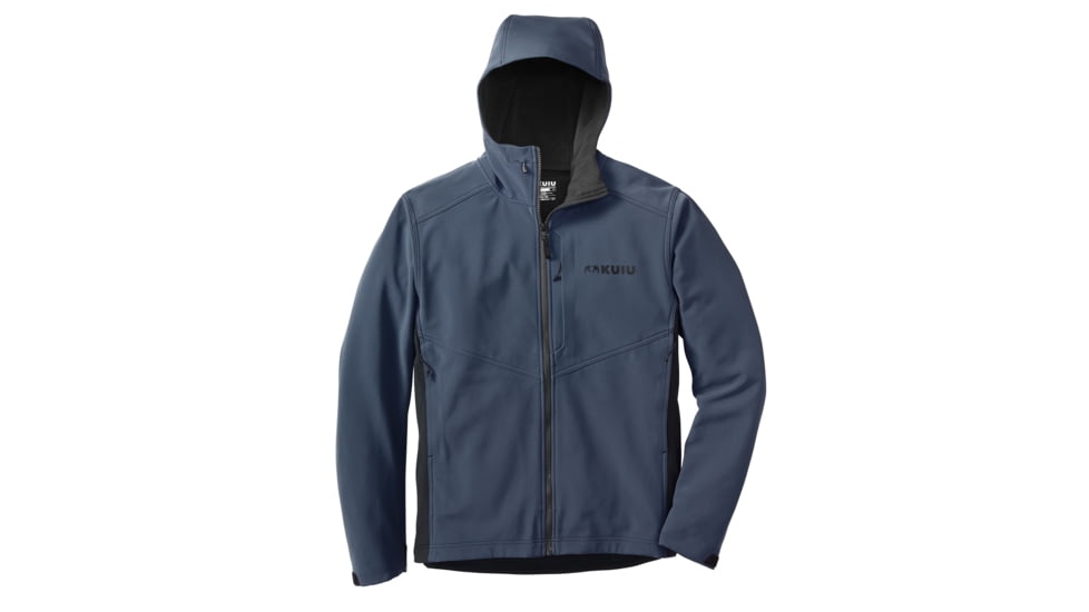 KUIU Outlet Rubicon Hooded Hunting Jacket in Steel Blue Size 3XL 0646693B, Steel Blue, 3XL, Adult, Male, 8211409174686